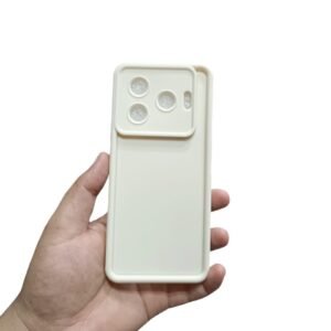 Tecno Camon 30 Pro 5G Puffer Matte Case - Tecno Camon 30 Pro 5G, White Solid