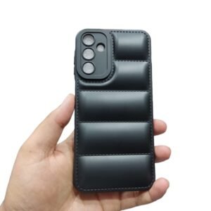 Samsung Galaxy A15 Puffer Case - Samsung Galaxy A15, Black Down