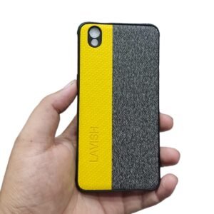 OPPO A37 Back Cover - OPPO A37, Yellow leather