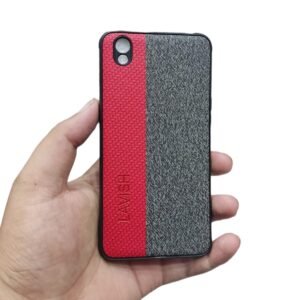 OPPO A37 Back Cover - OPPO A37, Red Leather
