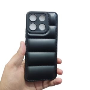 Itel A60 / A60s Puffer Case - Itel A60 / Itel A60s, Black