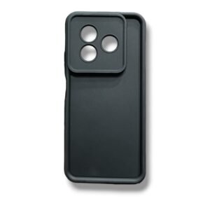 Itel S24 Matte Shockproof Case - Itel S24, Black Solid