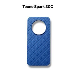Tecno Spark 30C 4G Woven Matte Case - Tecno Spark 30C, Blue Woven
