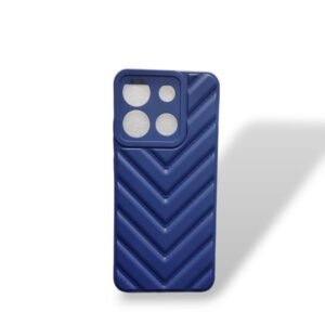 itel A05s Puffer Case - itel A05s, Blue Wave