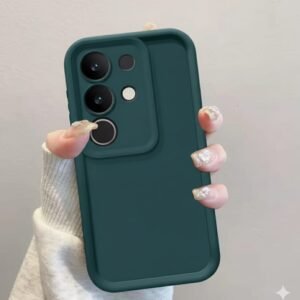 Vivo Y29 4G Silicone Matte Case - Vivo Y29 4G, Green