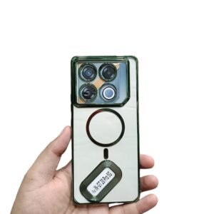 Infinix GT20 Pro 5G Clear Shockproof Case - Infinix GT20 Pro 5G, Green