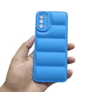 OPPO Reno 4 4G Puffer Matte Case - OPPO Reno 4, Blue