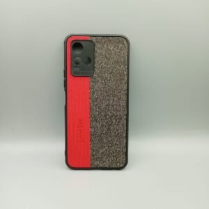 Vivo_ Y21 2021 / Y21S / Y33S / Y21A / Y2 Matte Shockproof Case - Vivo_ Y21 2021 / Y21S / Y33S / Y21A / Y21T / Y33T / T1X, Red Leather