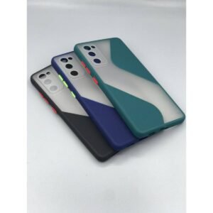 Samsung Galaxy S20 FE S-Case Clear Shockproof Case - Samsung Galaxy S20 FE, Black