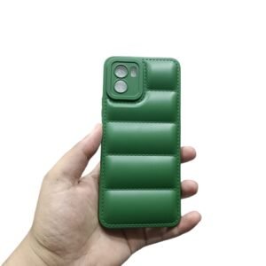 Vivo Y15s / Y01 Puffer Case - Vivo_ Y15s / Y01, Green Puffer