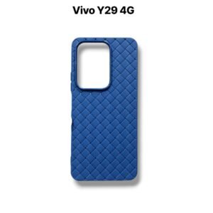 Vivo Y29 4G Silicone Leather Case - Vivo Y29 4G, Blue