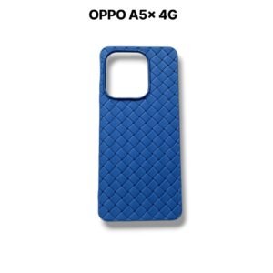 OPPO A5x 4G Leather Woven Case