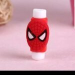 Spider man Face Cartoon Cable Protector Cover