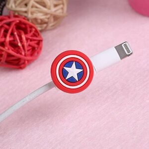 Captain America Cartoon Cable Protector Cover