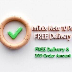 Infinix Note 10 Pro Color Cornor Window Shutter Back Cover